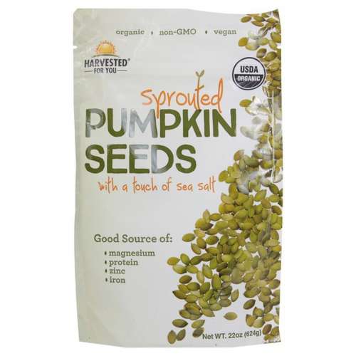 ORGANIC SPROUTED PUMPKIN SEEDS