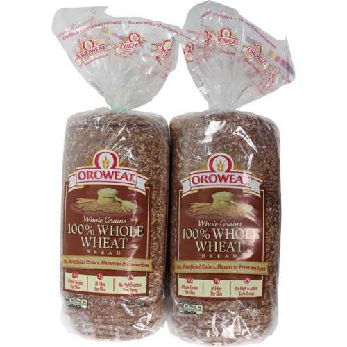 OROWEAT 100% WHOLE WHEAT       