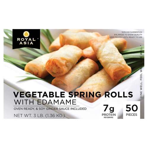 ROYAL ASIA VEGETABLE SPRING ROLLS