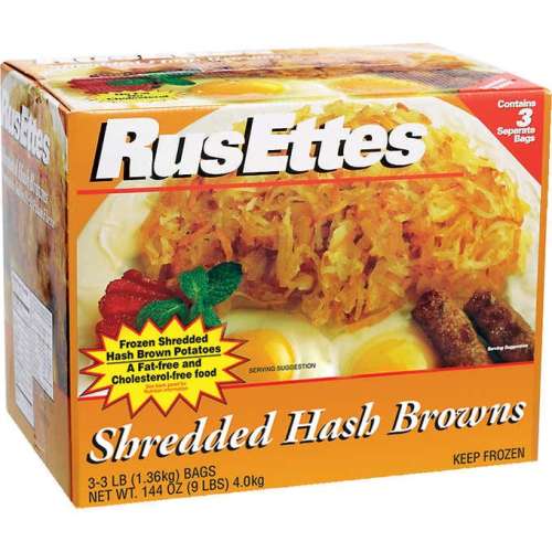 RUSETTES HASHBROWNS             