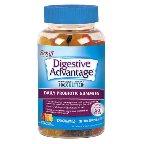 SCHIFF DIGESTIVE ADVTG PROBIOTIC GUMMIES      