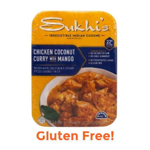 SUKHI'S ABF CHICKEN  COCONUT CURRY W/MANGO