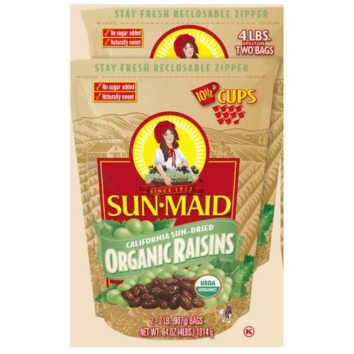 SUN-MAID ORGANIC RAISINS        