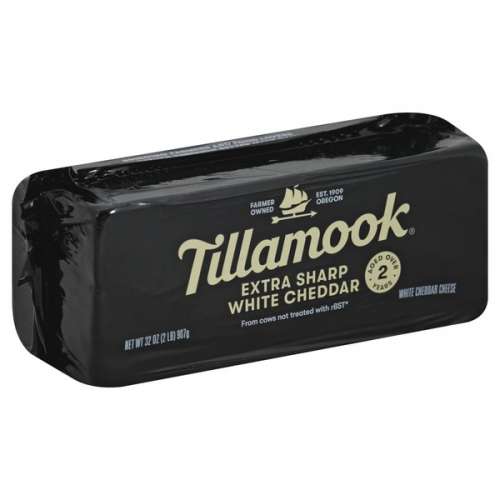 TILLAMOOK X-SHARP WHITE CHEDDAR  