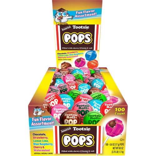 TOOTSIE ROLL ASST FUN FLAVOR POPS