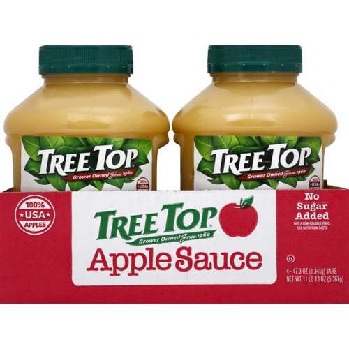 TREE TOP APPLESAUCE ORGANIC NO SUGAR ADDED 