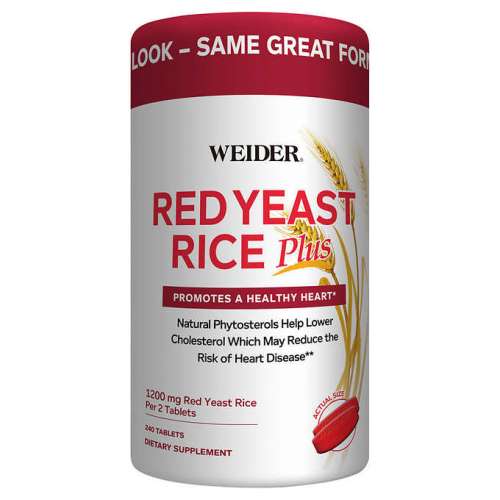 WEIDER RED YEAST RICE PLUS 600 MG