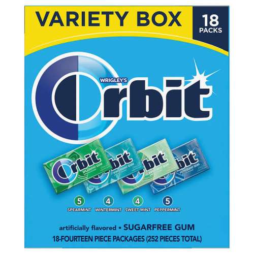 WRIGLEY'S ORBIT MINT VARIETY           